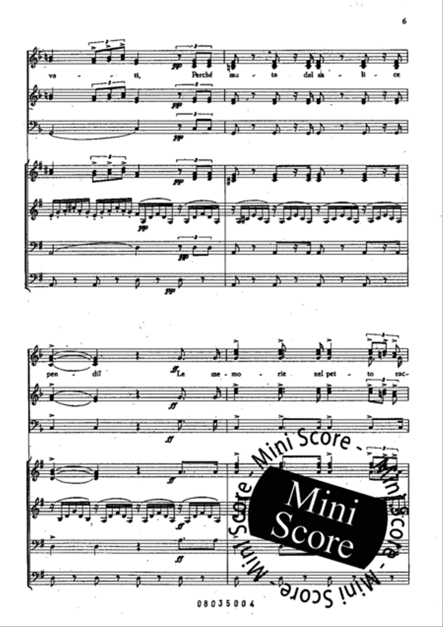 Slavenkoor uit Nabucco Slavenkoor uit Nabucco 4-Part scores gallery preview page 9