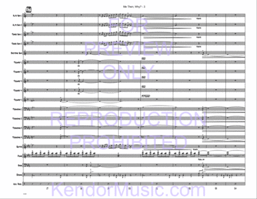 Me Then, Why? Me Then, Why? Jazz Ensemble scores gallery preview page 34