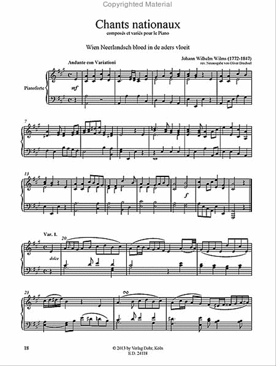 Variationen Vol. 4 für Pianoforte Piano Solo scores gallery preview page 3