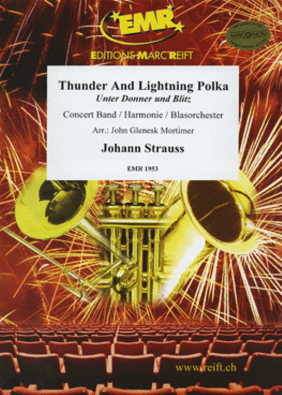 Thunder And Lightning Polka Concert Band scores gallery preview page 1