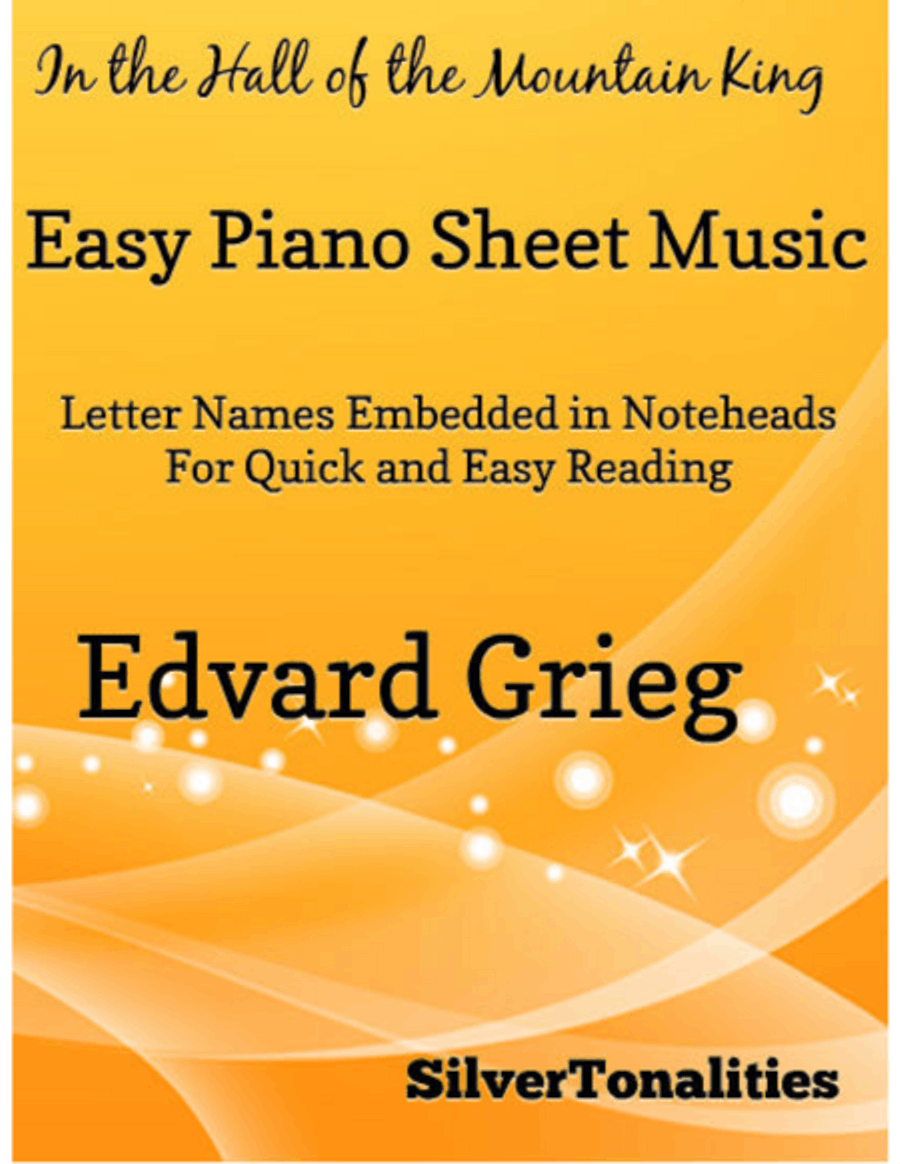 In the Hall of the Mountain King Easy Piano Sheet Music Easy Piano scores gallery preview page 1