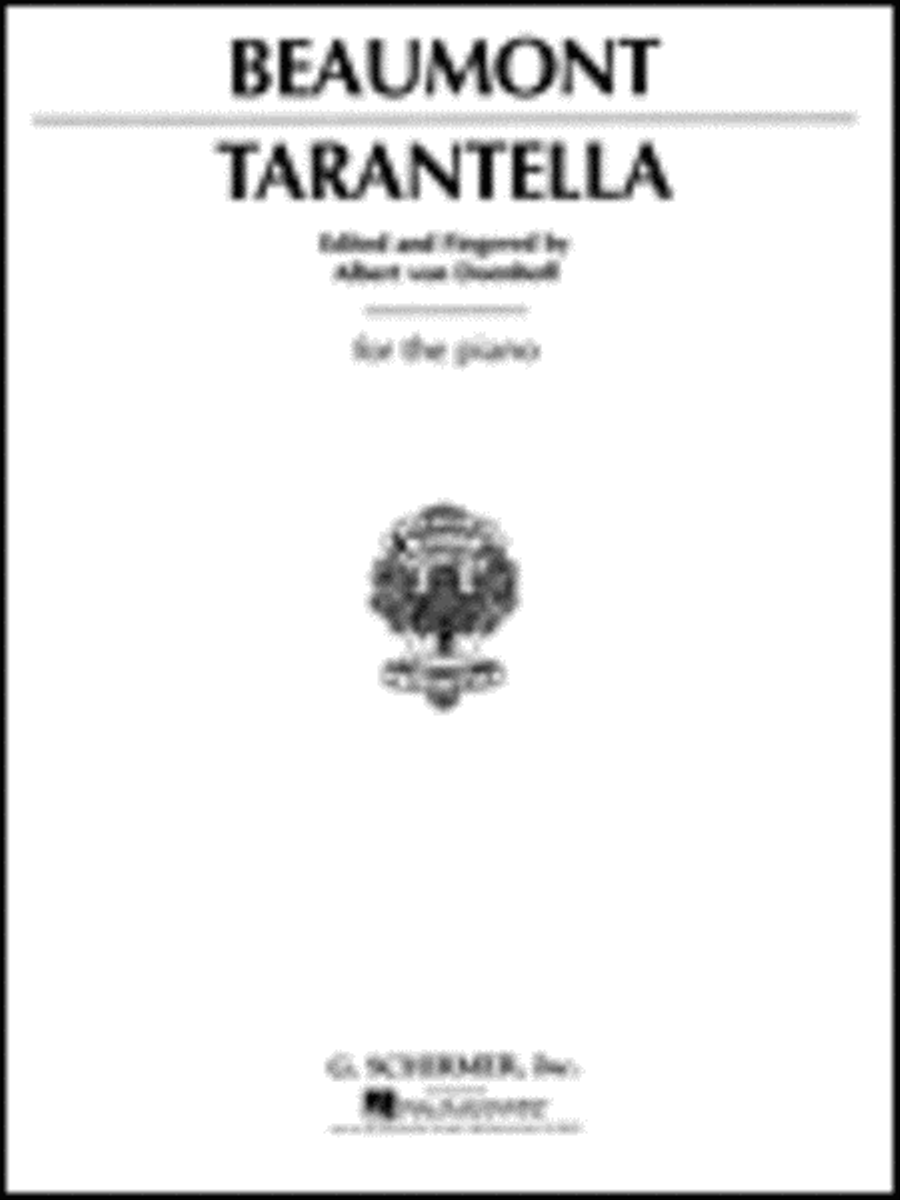 Tarantelle Tarantelle Piano Solo scores gallery preview page 1