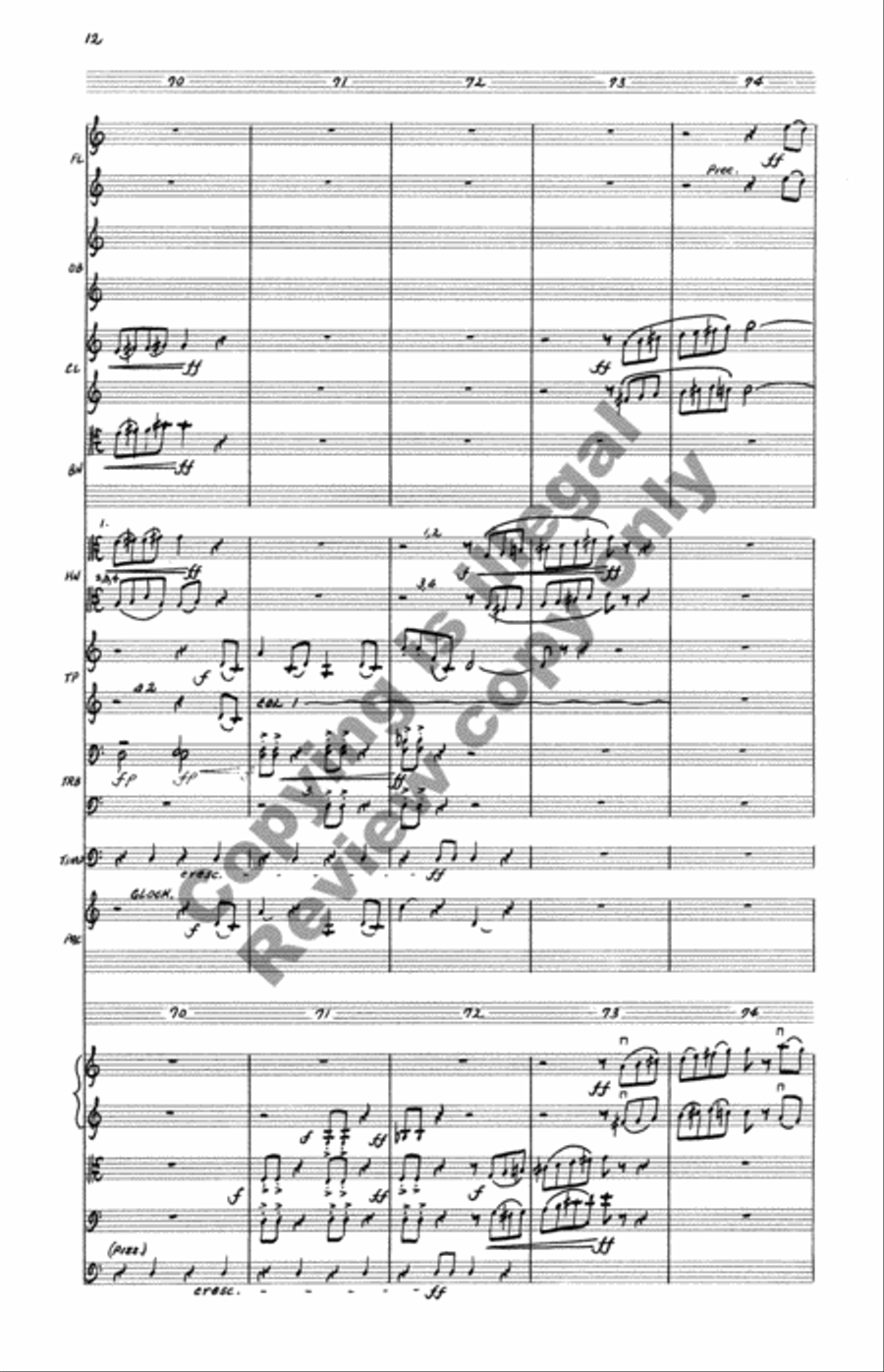 Salutation Full Orchestra scores gallery preview page 39