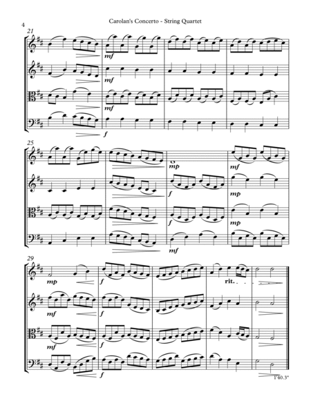 Carolan’s Concerto for String Quartet image number null