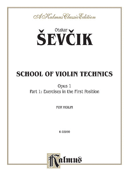 School of Violin Technics, Op. 1, Volume I