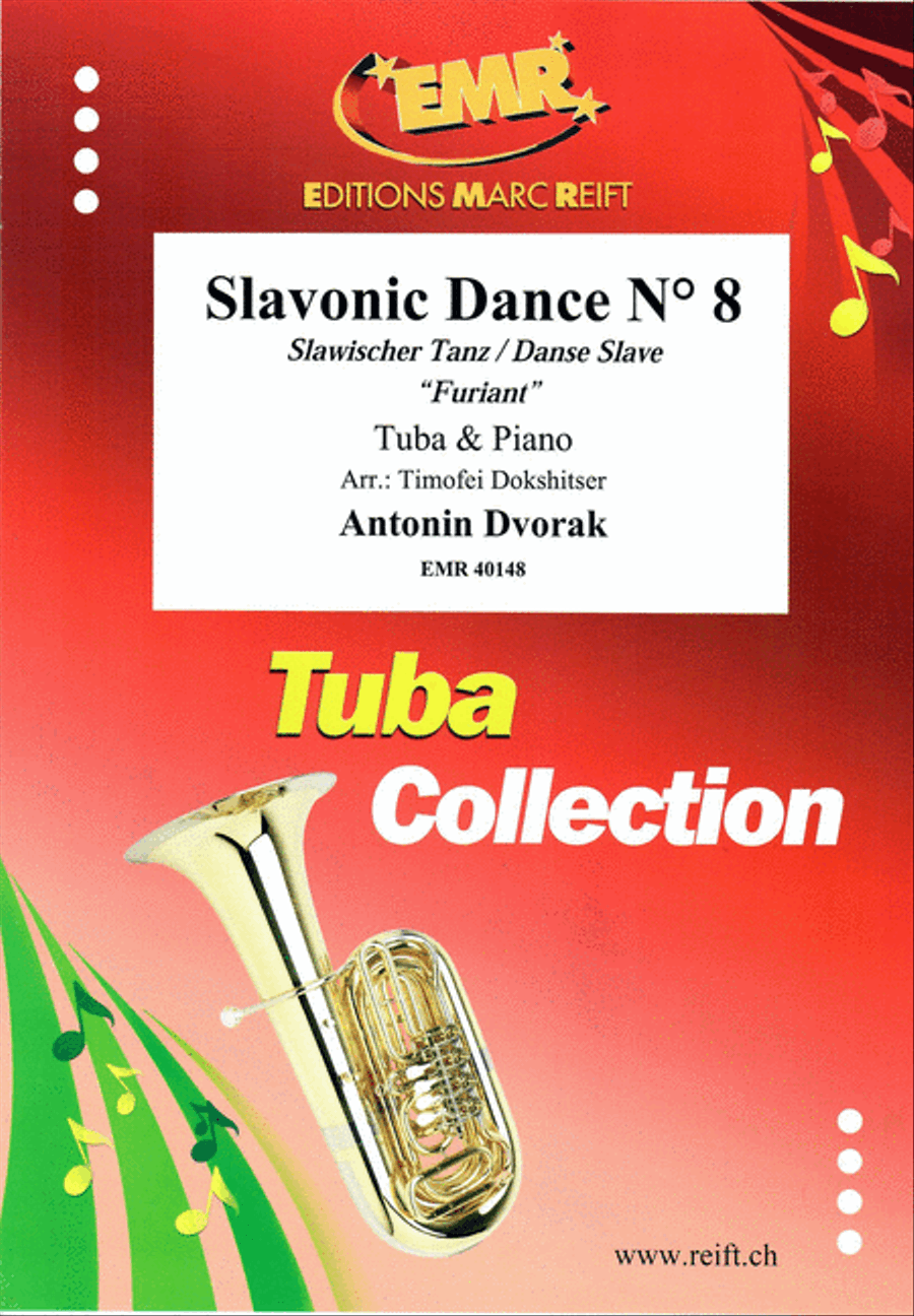 Slavonic Dance No. 8 Tuba scores gallery preview page 1