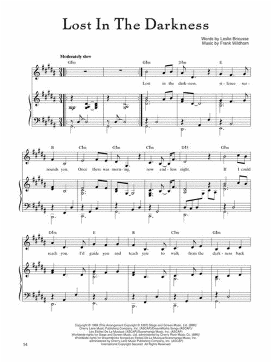 Jekyll & Hyde – The Musical Piano, Vocal, Guitar scores gallery preview page 13