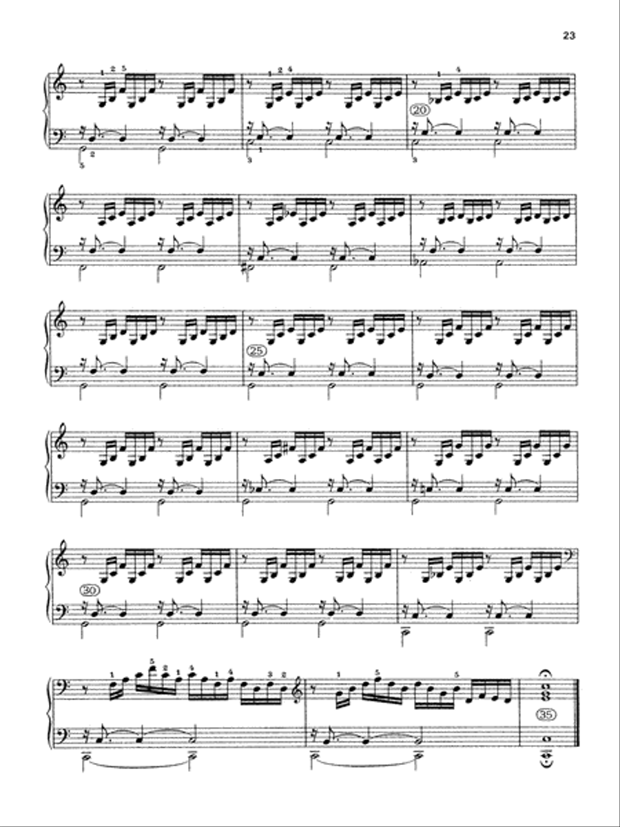 The Well-Tempered Clavier -- 48 Preludes and Fugues Book I Piano Solo scores gallery preview page 6