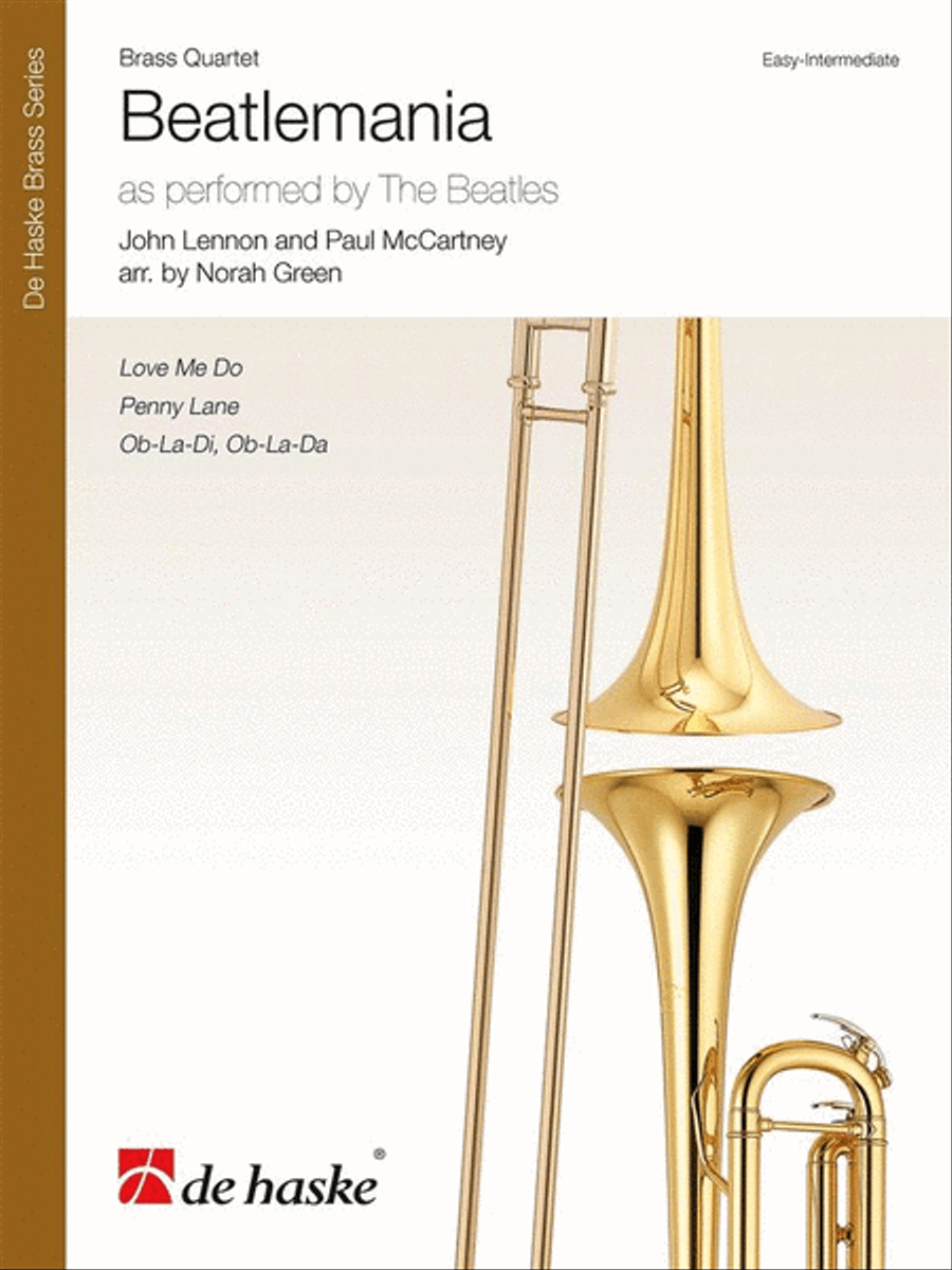 Beatlemania Brass Quartet scores gallery preview page 1