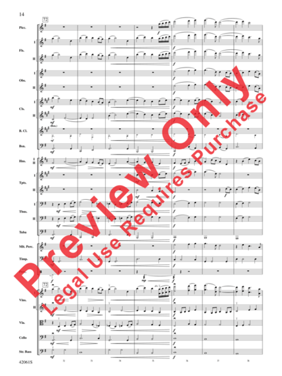 South County Sketches Full Orchestra scores gallery preview page 15