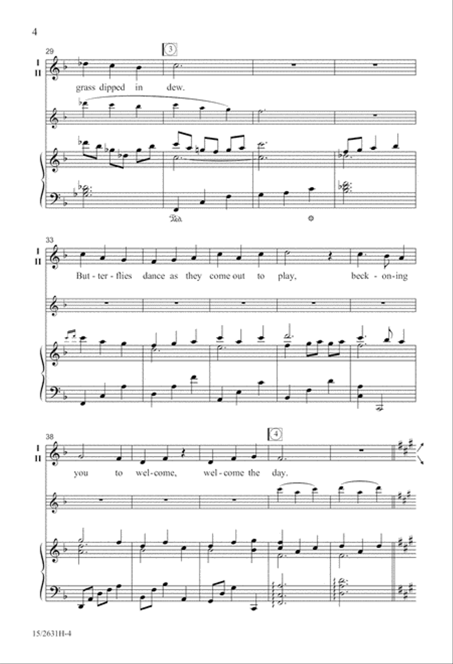 Morning 2-Part scores gallery preview page 5