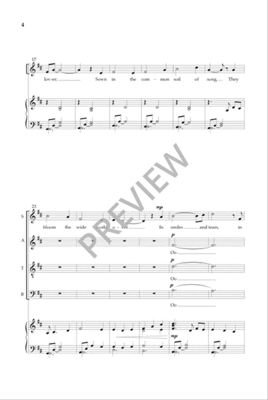 The Immortal Memory The Immortal Memory 4-Part scores gallery preview page 5