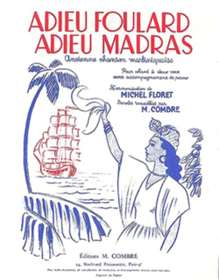 Book cover for Adieu foulard adieu madras