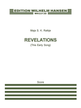 Book cover for Revelations (This Early Song)