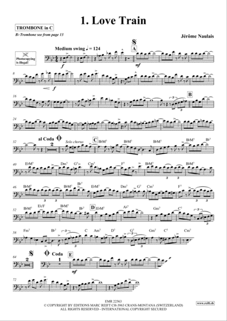 Play With Your Band Volume 4 Trombone scores gallery preview page 3