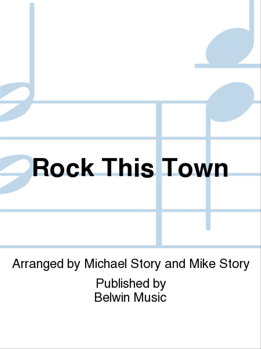 Rock This Town Jazz Ensemble scores gallery preview page 1