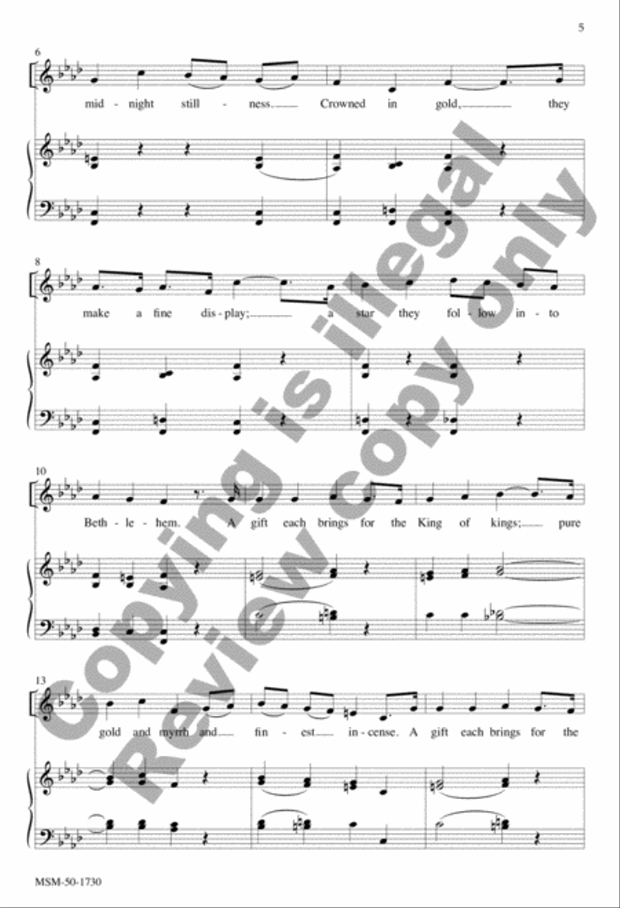 Three French Carols Three French Carols SA scores gallery preview page 3
