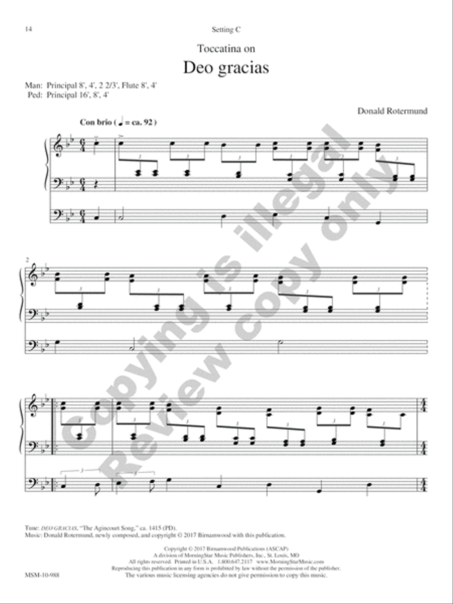 36 Flexible Hymn-Based Extemporizations Organ scores gallery preview page 40