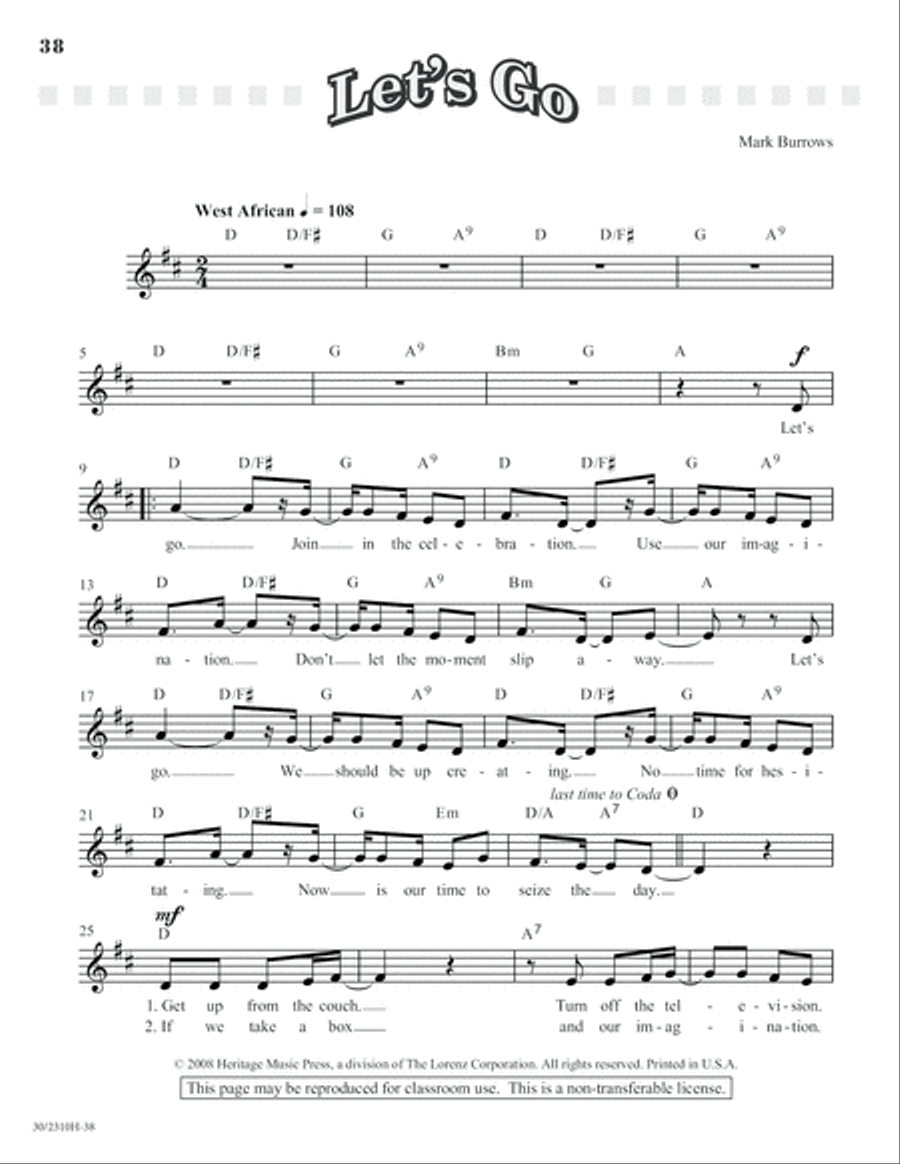 The Box The Box Unison Choir scores gallery preview page 39