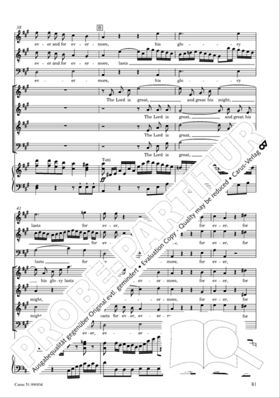 The Creation 4-Part scores gallery preview page 82