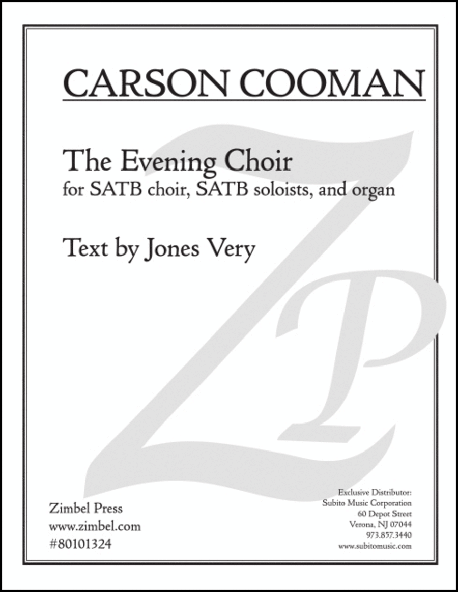 The Evening Choir 4-Part scores gallery preview page 1