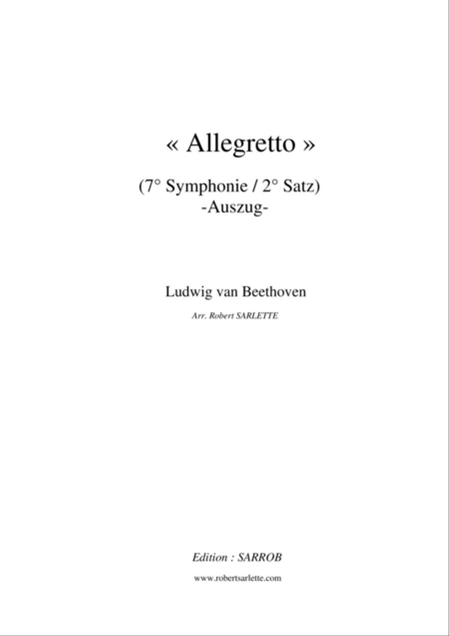 Allegretto Woodwind Ensemble scores gallery preview page 1