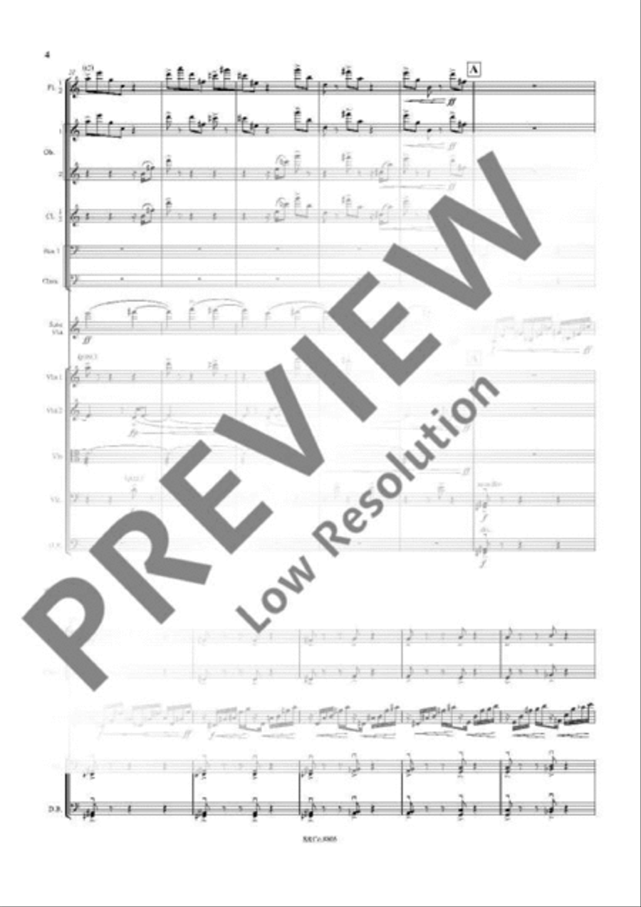 Violin Concerto Orchestra scores gallery preview page 6
