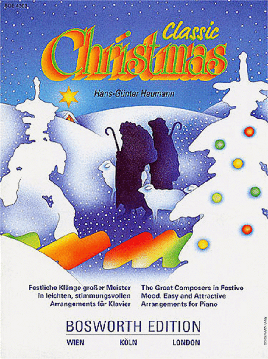 Classic Christmas Piano Solo scores gallery preview page 1