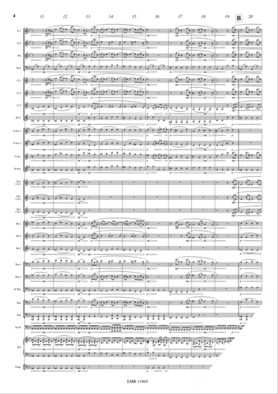 Sonatina Concert Band scores gallery preview page 5