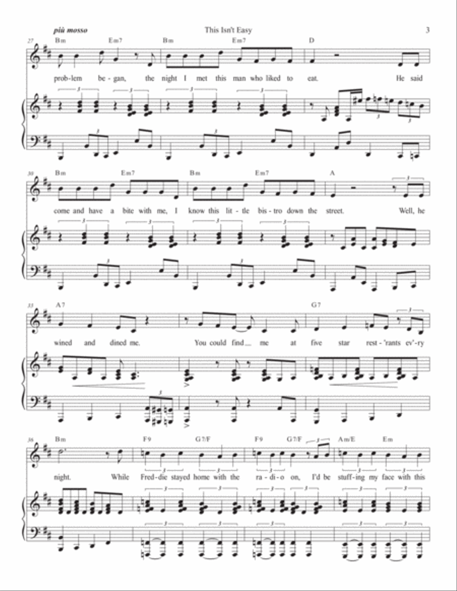 This Isn't Easy Alto Voice scores gallery preview page 3