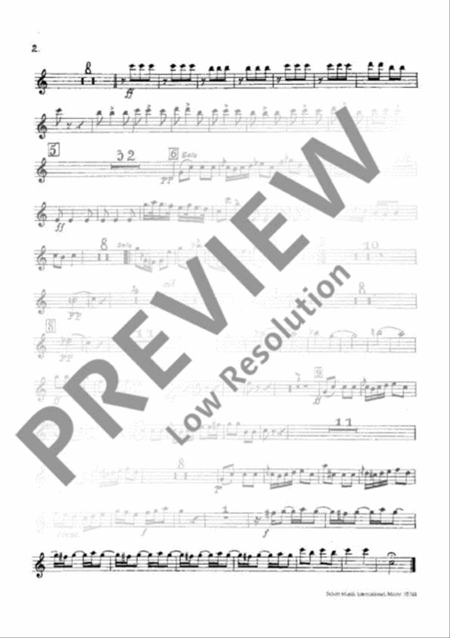 Andante and Rondo ungarese Orchestra scores gallery preview page 8
