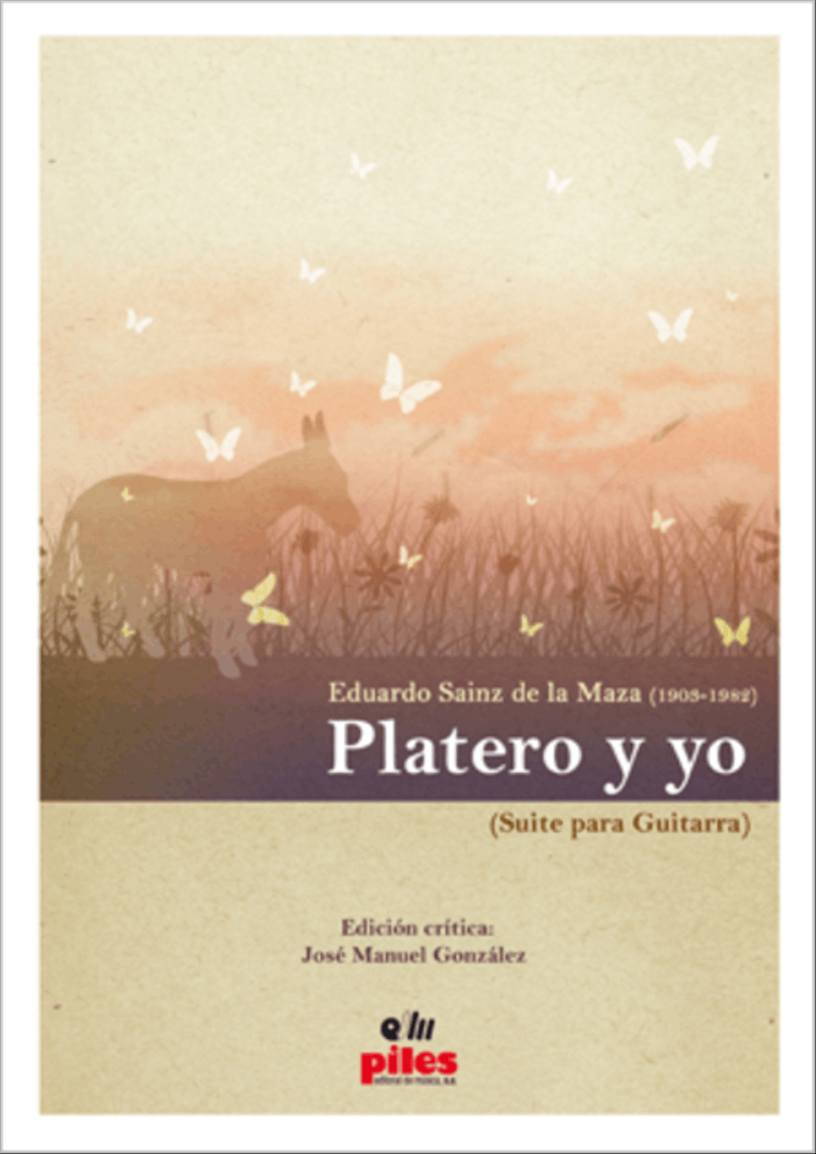Platero y Yo Suite Classical Guitar scores gallery preview page 1