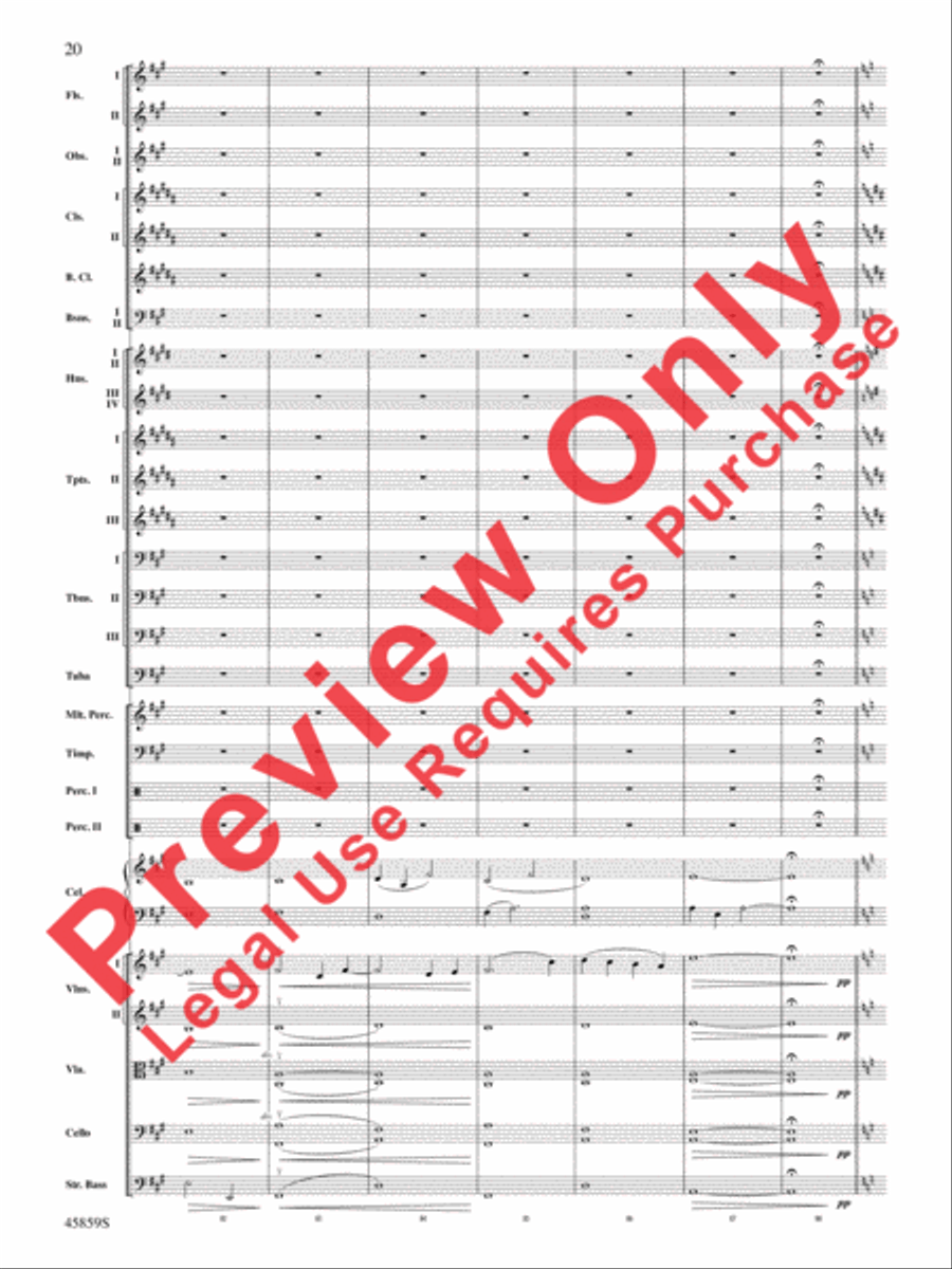 Fantastic Beasts and Where to Find Them Full Orchestra scores gallery preview page 20