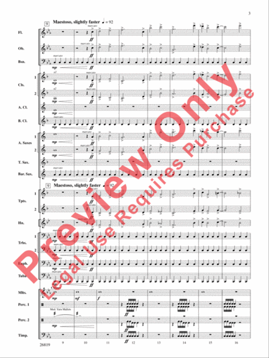 Algorhythms Concert Band scores gallery preview page 4