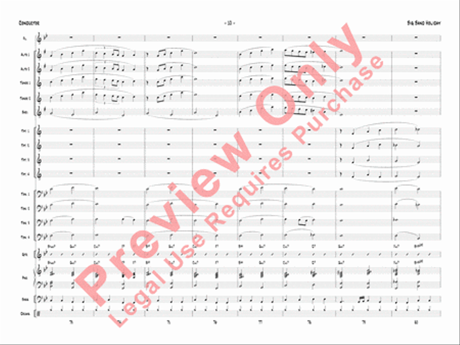 Big Band Holiday Big Band Holiday Jazz Ensemble scores gallery preview page 13