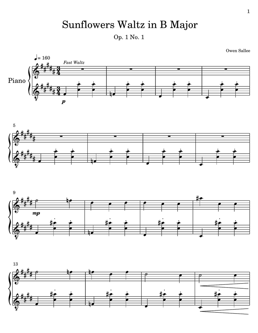 Sunflowers Waltz