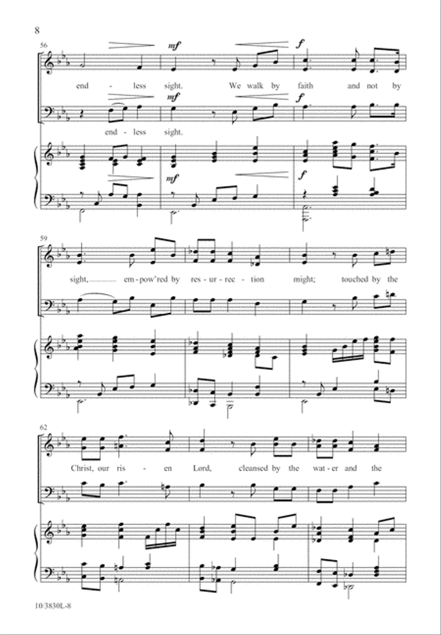 By Faith and Not by Sight 3-Part scores gallery preview page 9