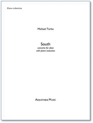 Book cover for South (piano reduction)