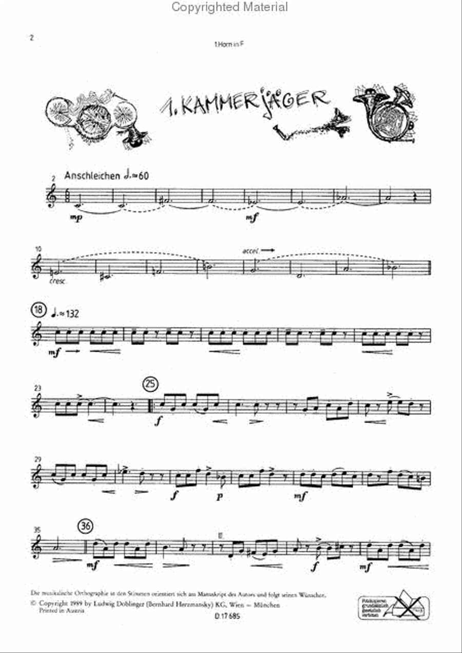 Born for Horn Horn scores gallery preview page 2