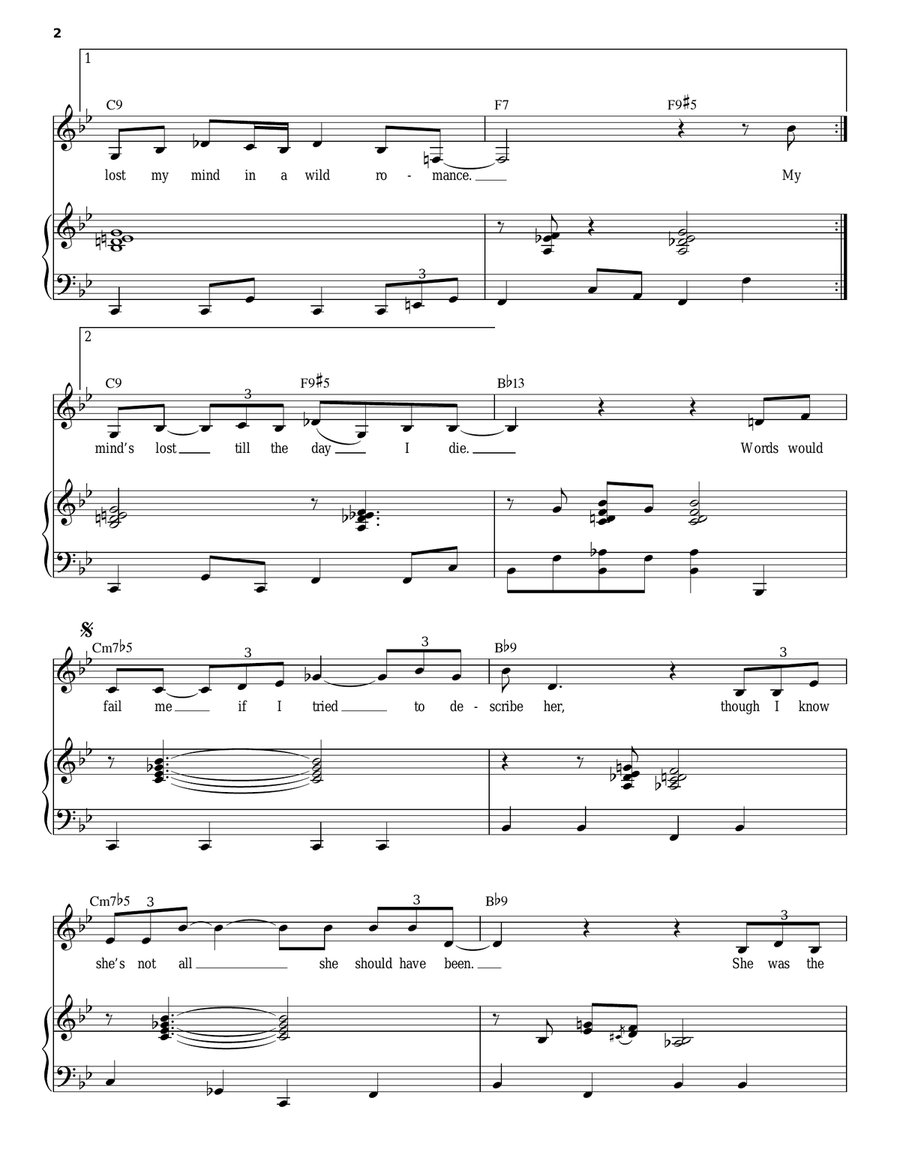 Lost Mind Voice scores gallery preview page 2