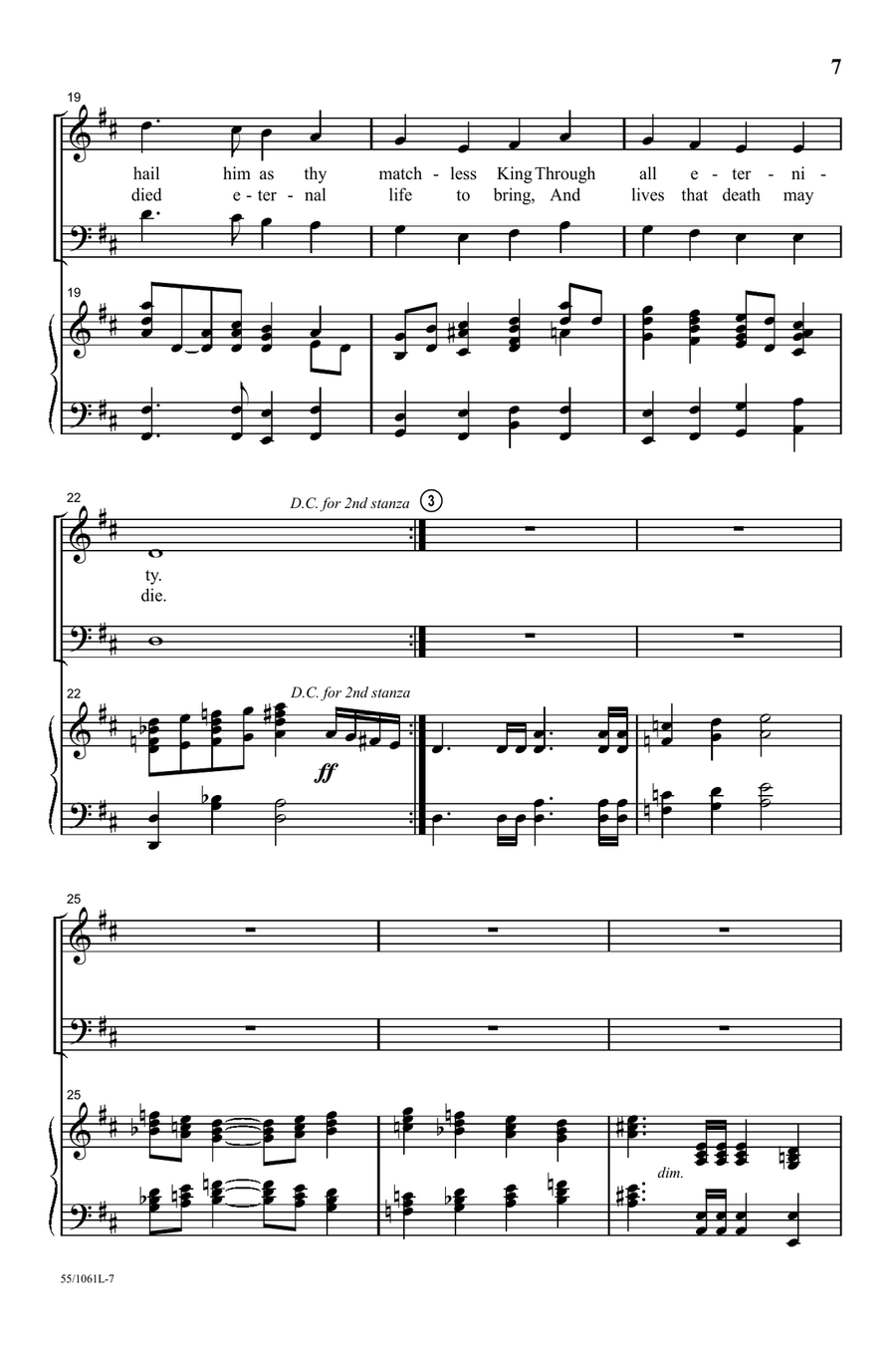Risen Indeed! (Digital Download) Choir scores gallery preview page 5