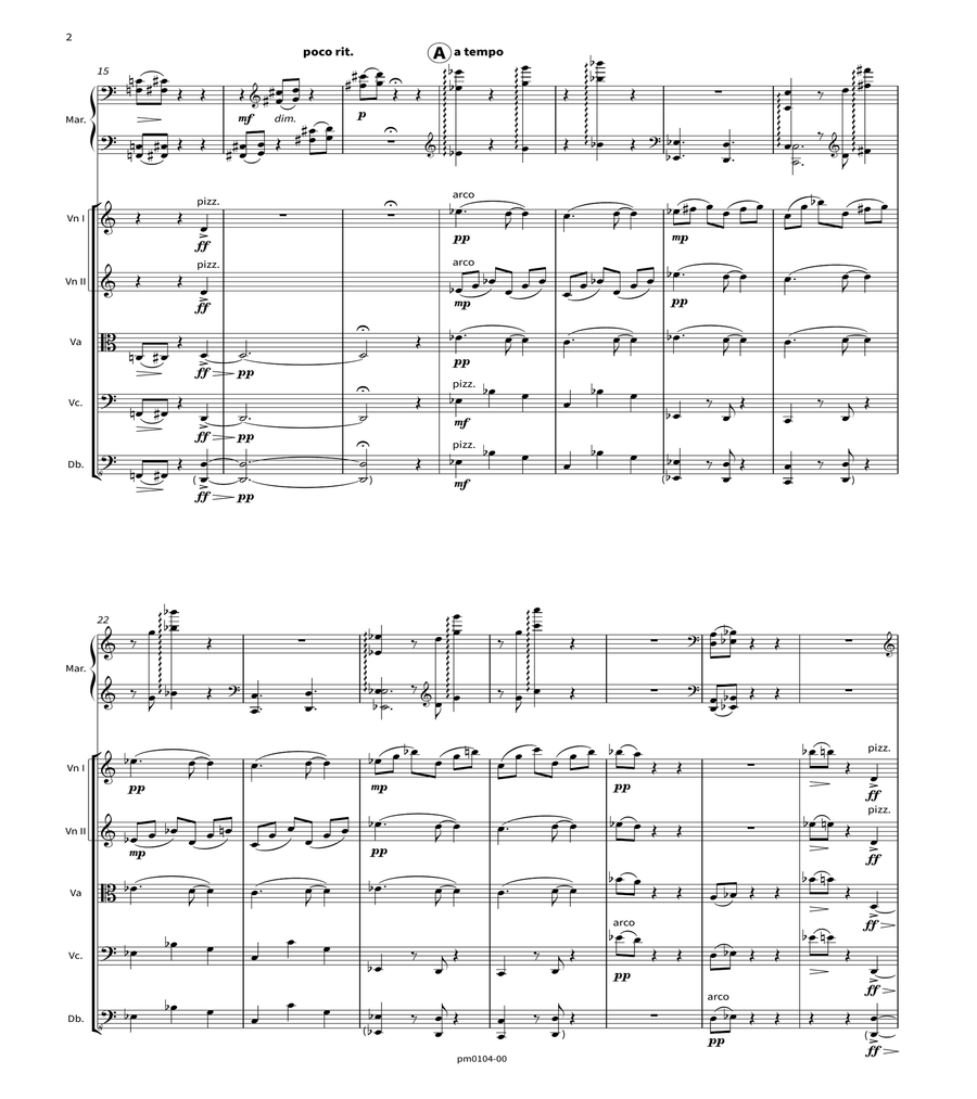 Die vier Temperamente - Score Only