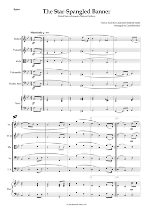The Star-Spangled Banner - EUA Hymn (Strings Quintet) Piano