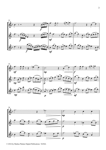‘Kum Ba Ya’ for Saxophone Trio (soprano, alto, tenor) image number null