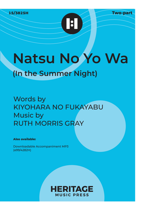 Book cover for Natsu No Yo Wa