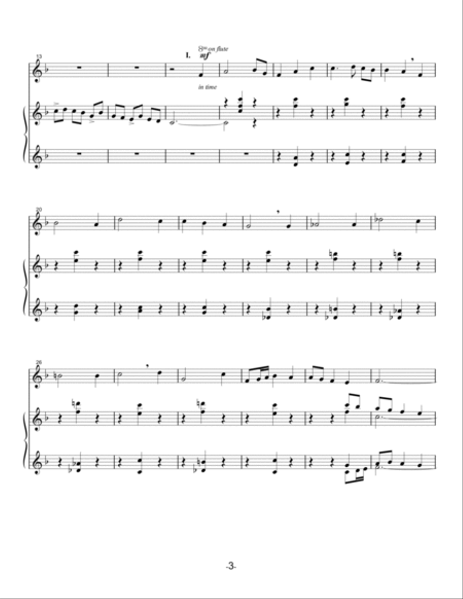 Bromley Variations Small Ensemble scores gallery preview page 3