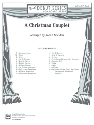 A Christmas Couplet: Score