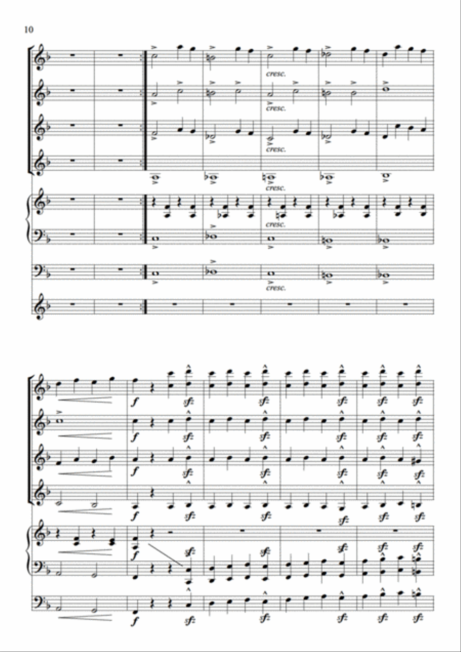 Plink Plank Plunk! Plink Plank Plunk! Set of Parts scores gallery preview page 10