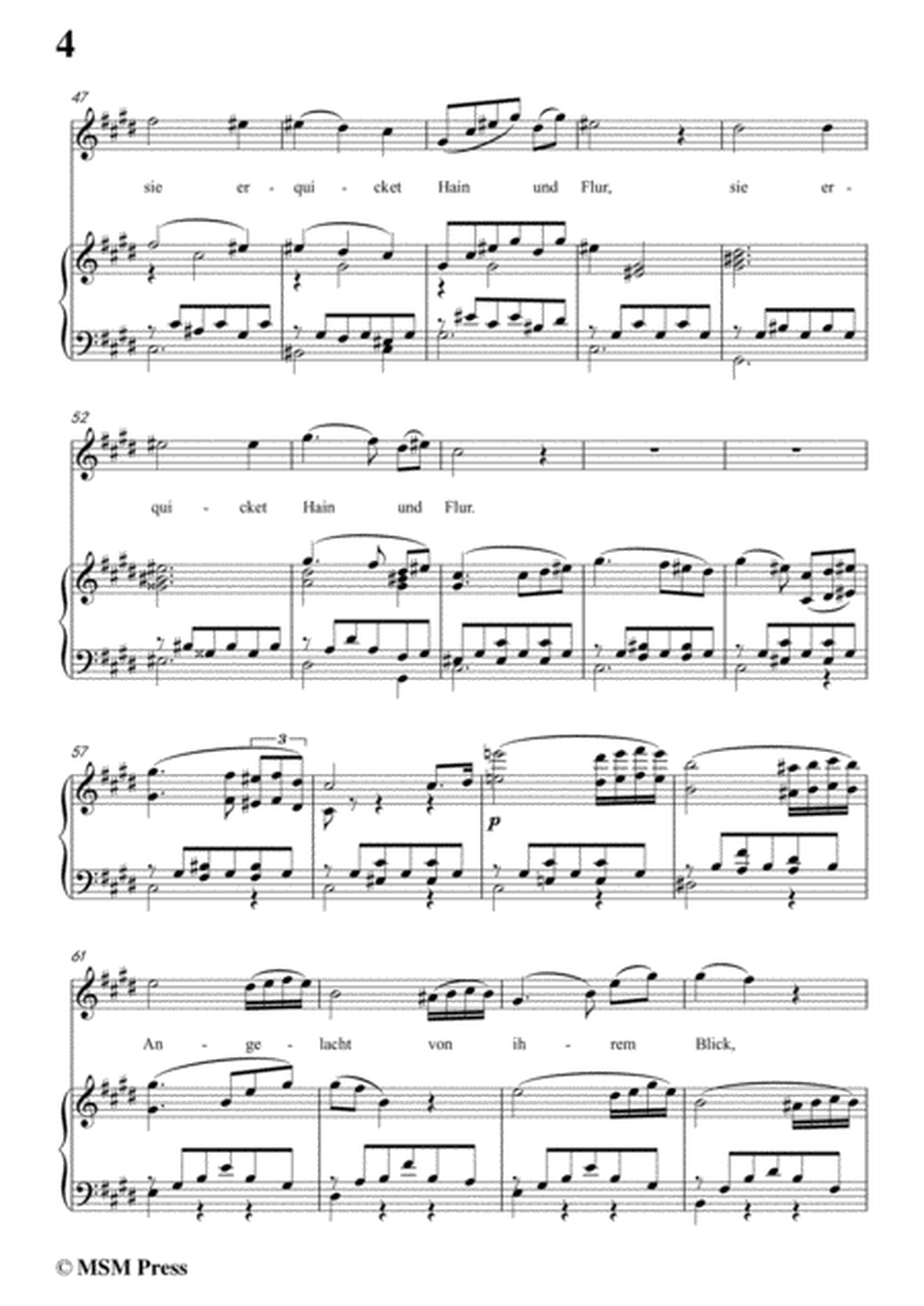 Schubert-Was belebt die schöne Welt,in E Major,for Voice&Piano image number null