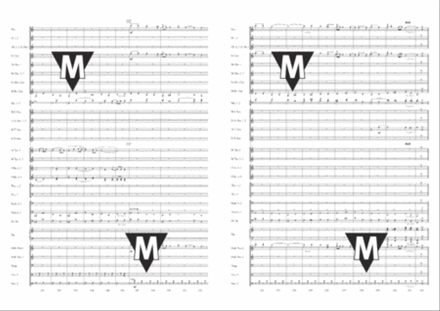 Romanian Dances II - Suite Concert Band scores gallery preview page 29